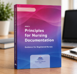 American Nurses Association. (2010). ANA’s Principles for Nursing Documentation: Guidance for Registered Nurses. Silver Spring, MD: Nursesbooks.org.
